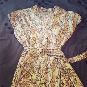 H&M Tie-Waist Maxi Dress